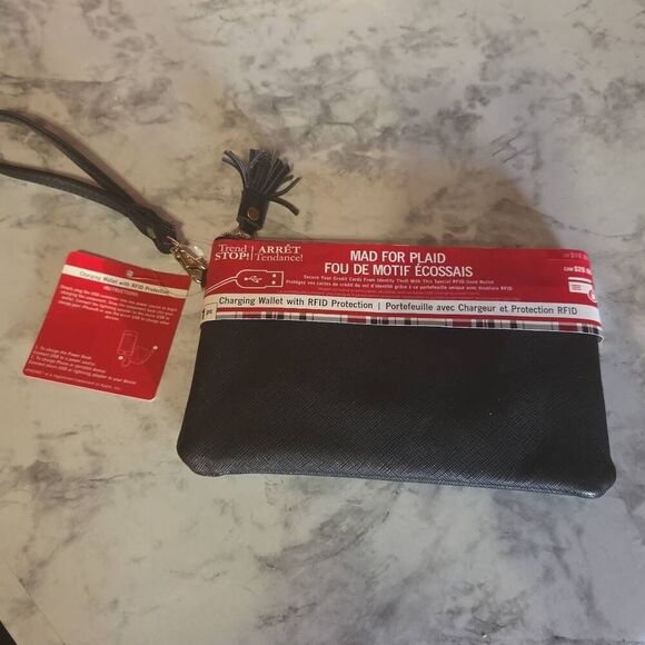 Portable Phone Charger Wallet - Picture 1 of 6